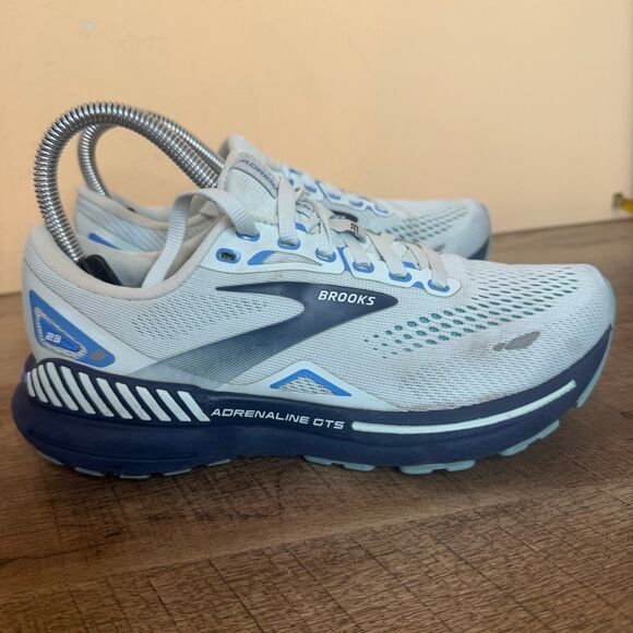 Women's Brooks Adrenaline GTS 23 size 6 shorts Blue Glass/Nile Blue/Marina - Picture 3 of 10